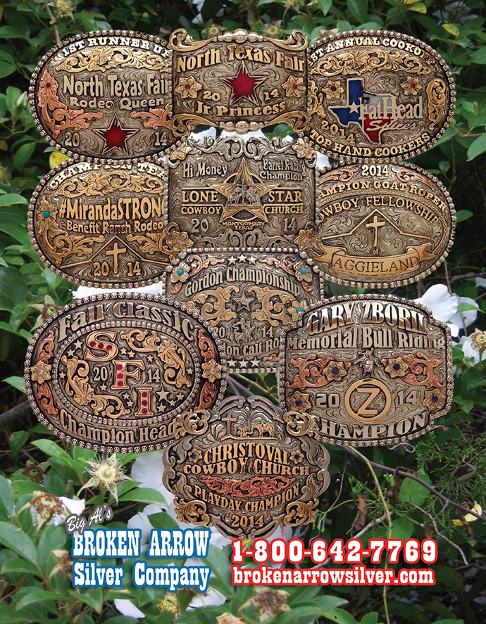 Broken Arrow Silver Company for your Rodeo Awards & Prizes
