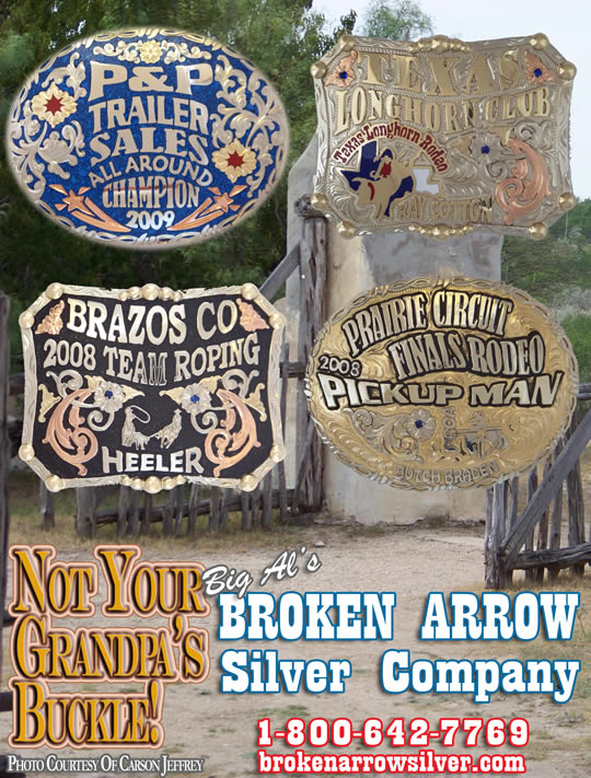 Not Your Grandpa's Buckles from Broken Arrow Silver Company
