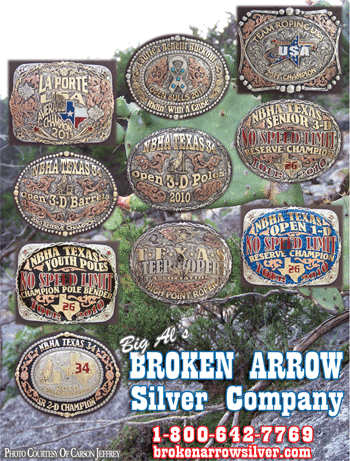 Check out the latest buckles from Broken Arrow Silver